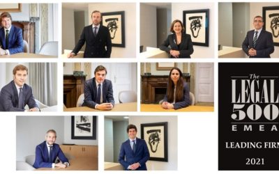 The Firm is positioned among the best law firms in Spain